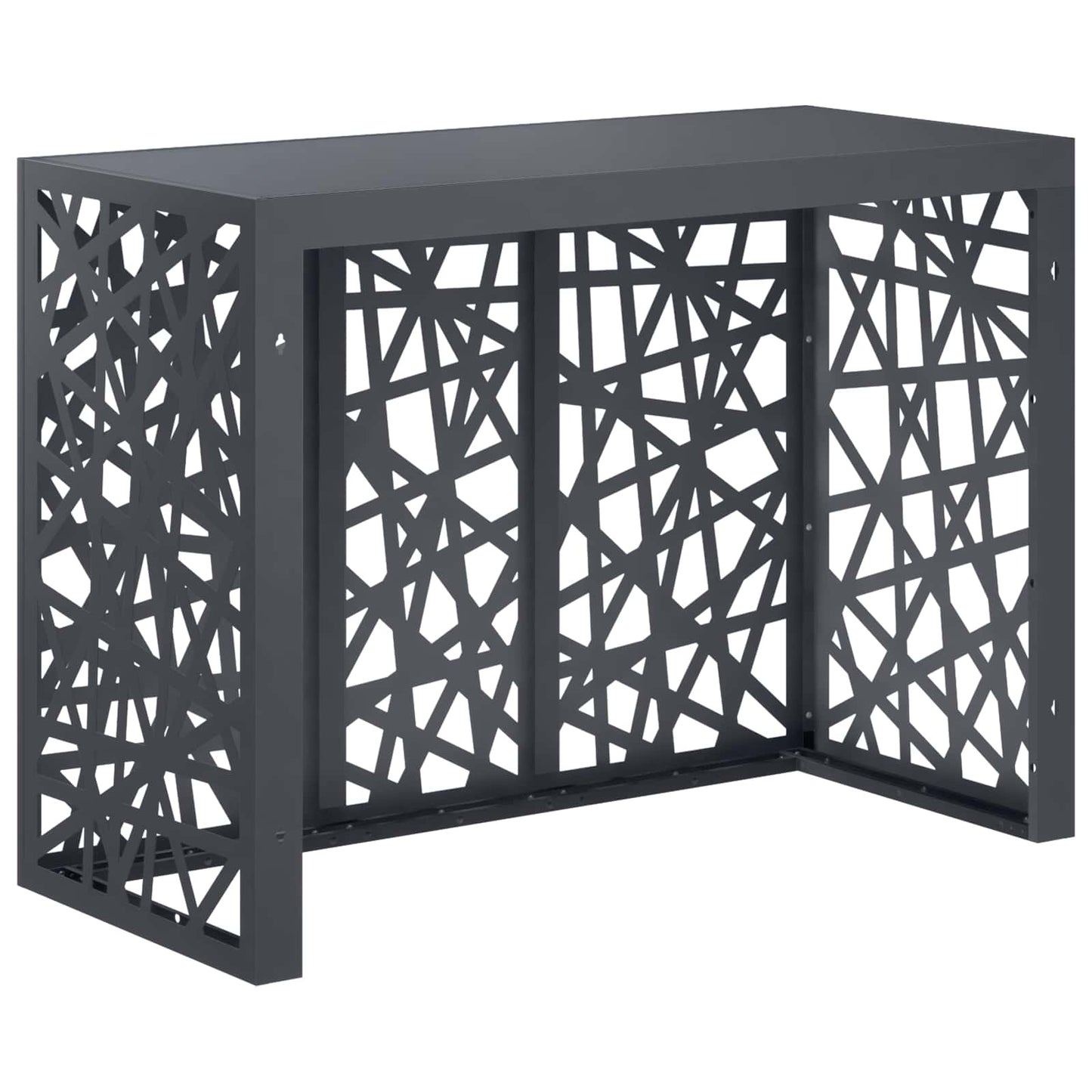 Air Conditioner Cover Anthracite 110 x 50 x 80 cm Steel