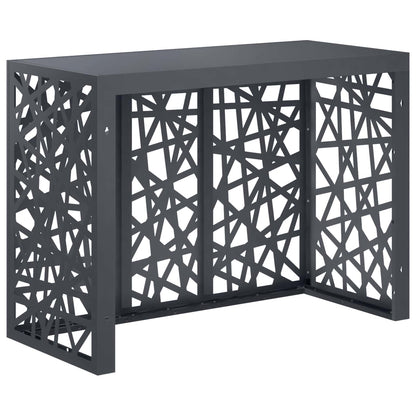 Air Conditioner Cover Anthracite 110 x 50 x 80 cm Steel