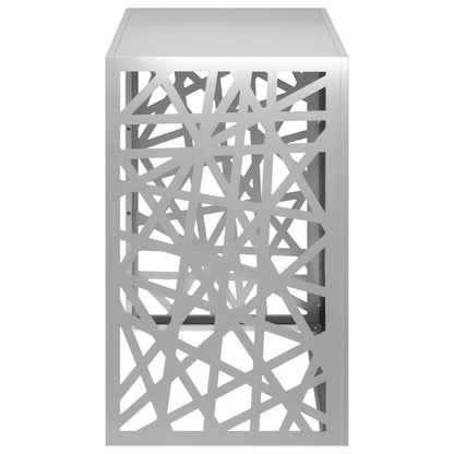 Air Conditioner Cover Silver 110 x 50 x 80 cm Galvanised Steel