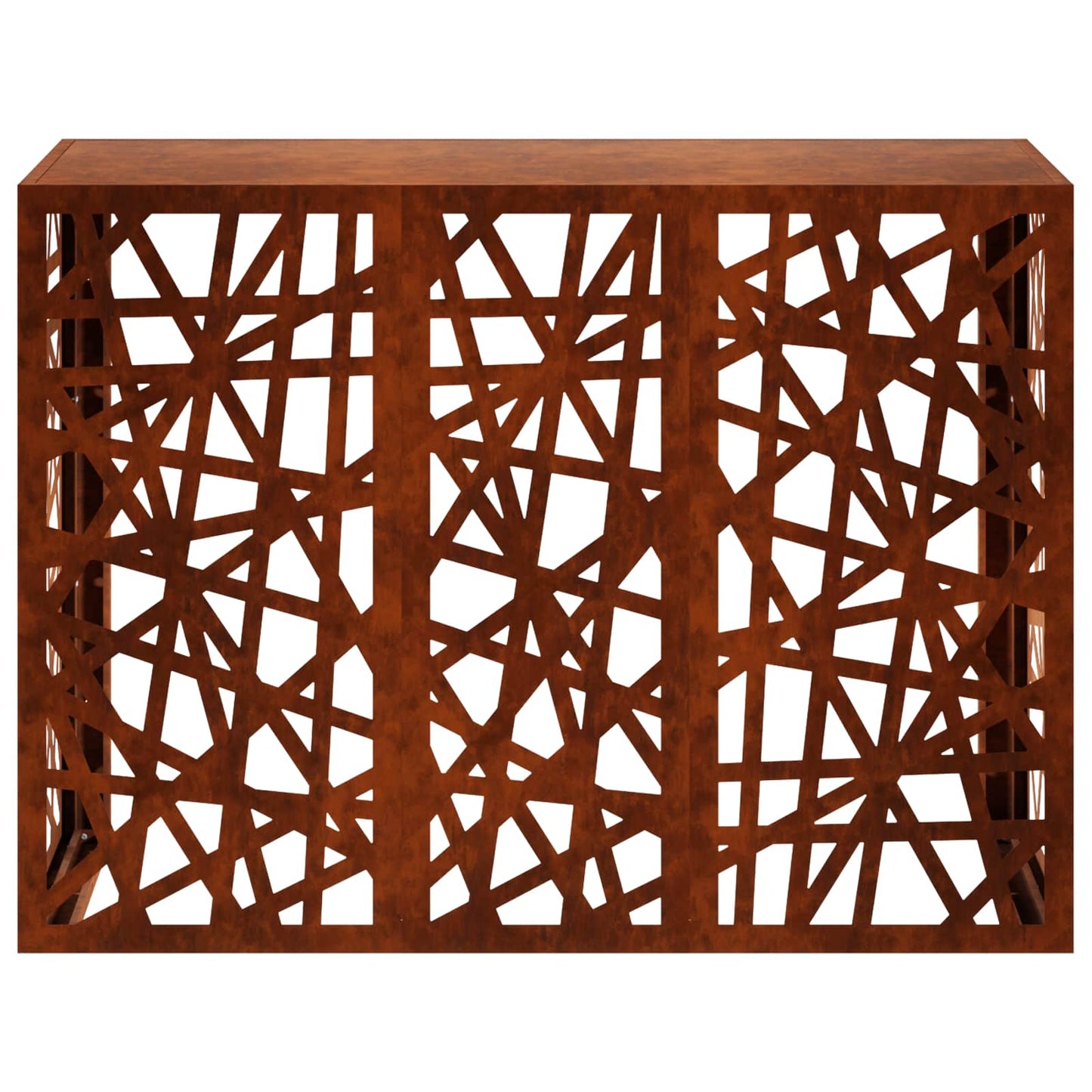 Air Conditioner Cover Rusty 110 x 50 x 80 cm Weathering Steel