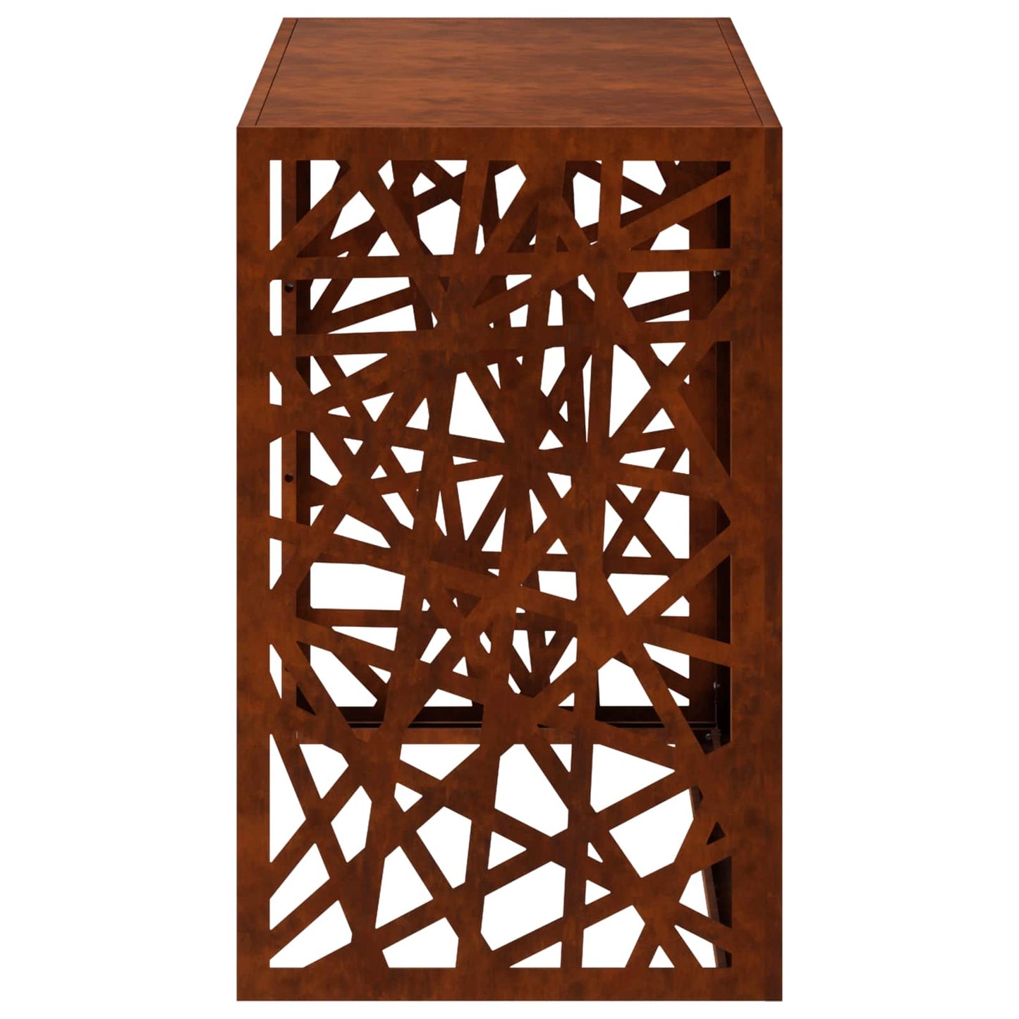 Air Conditioner Cover Rusty 110 x 50 x 80 cm Weathering Steel