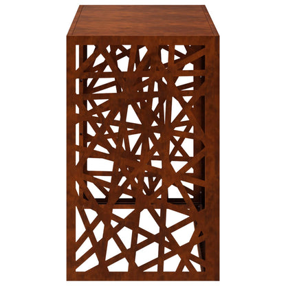 Air Conditioner Cover Rusty 110 x 50 x 80 cm Weathering Steel