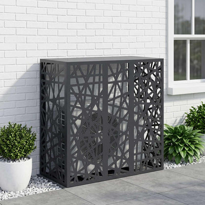 Air Conditioner Cover Anthracite 110 x 50 x 105 cm Steel
