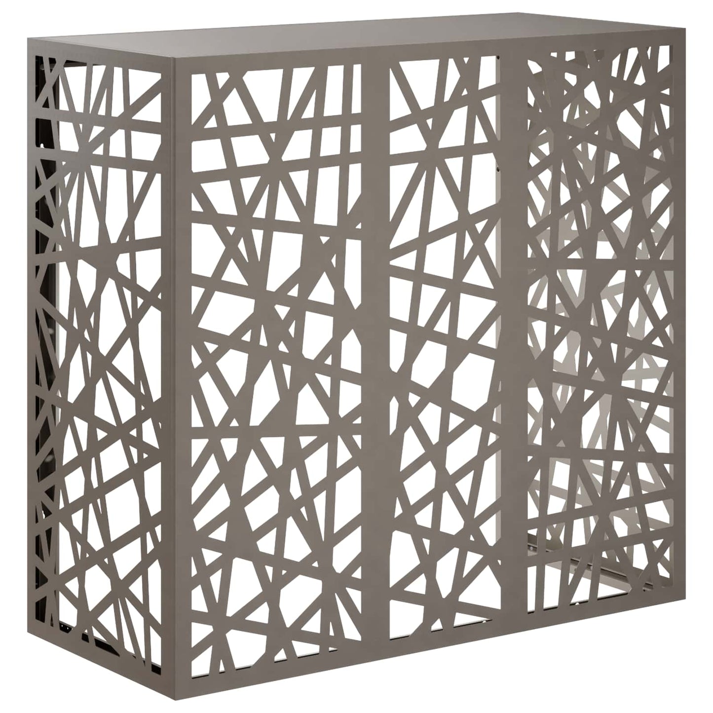 Air Conditioner Cover Rusty 110 x 50 x 105 cm Weathering Steel