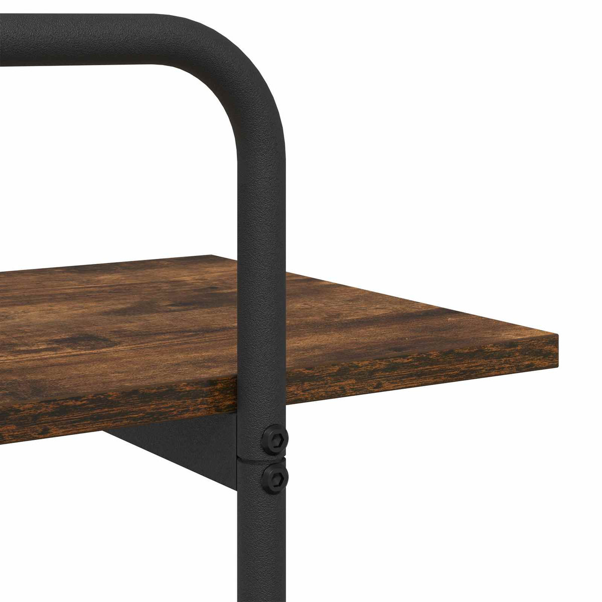 Bookshelf 3-Tier 100 x 35 x 105 cm PB Smoked Oak