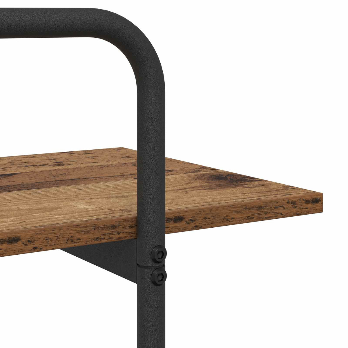 Bookshelf 3-Tier 100 x 35 x 105 cm PB Oak Wood