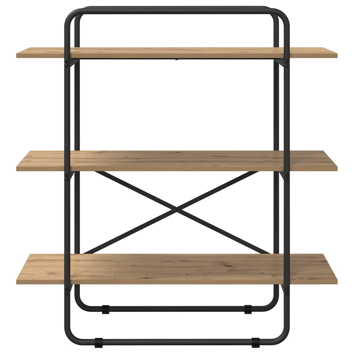 Bookshelf 3-Tier 100 x 35 x 105 cm PB Artisan Oak