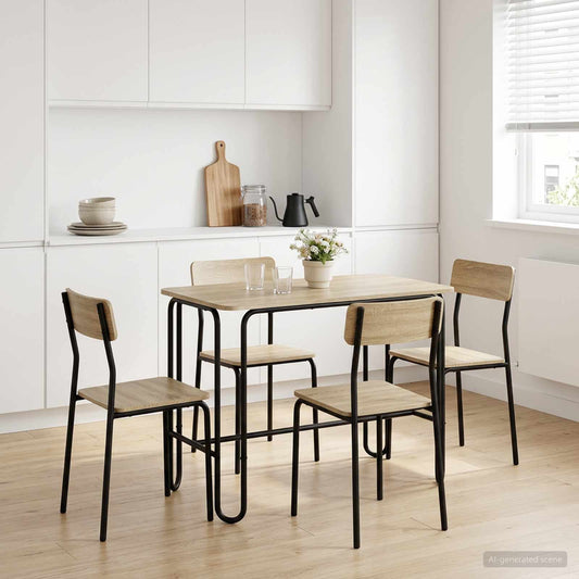 Dining Table 100 x 50 x 75 cm Engineered Wood Sonoma Oak