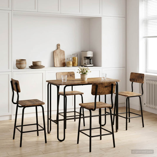 Dining Table 100 x 50 x 75 cm Engineered Wood Old Wood