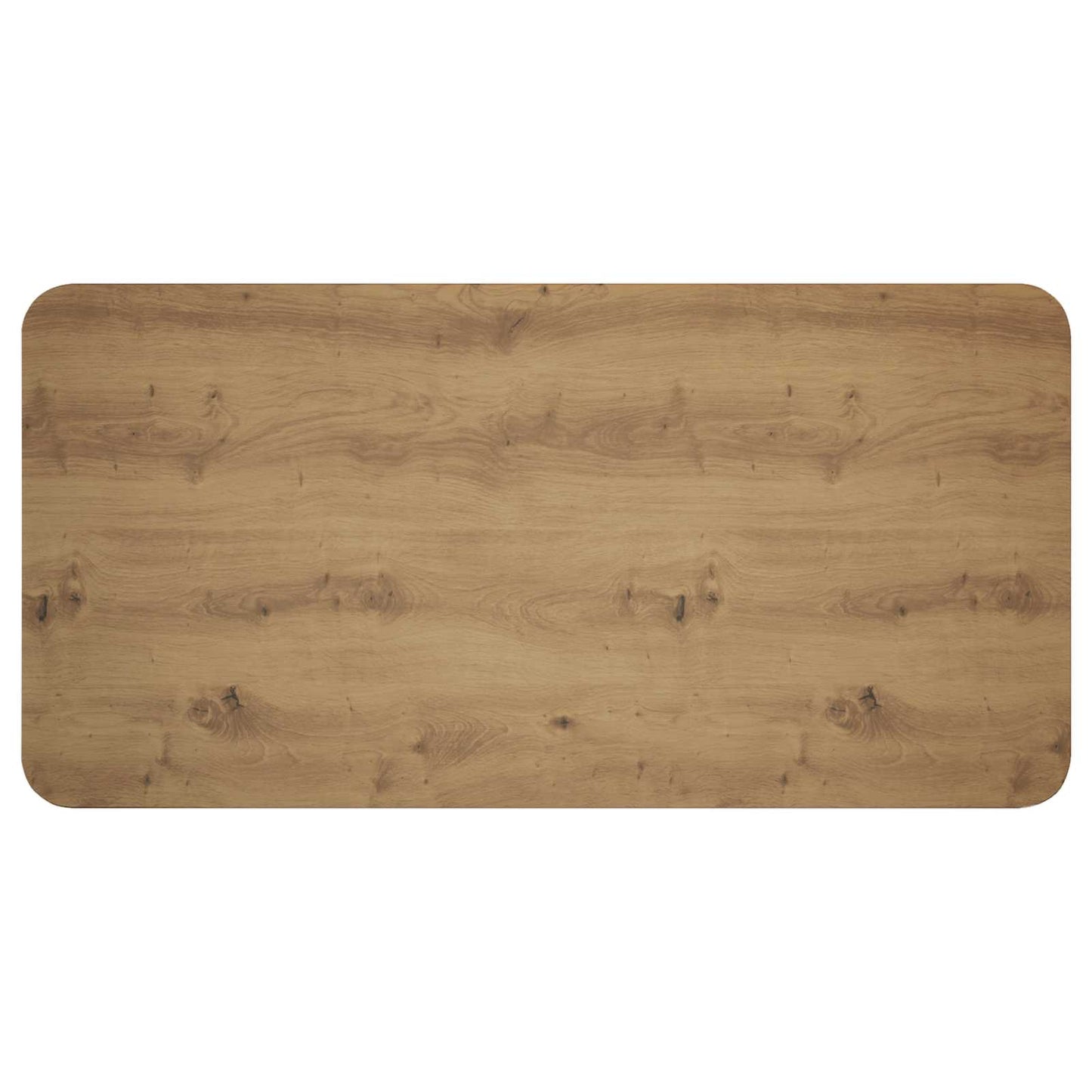 Dining Table 100 x 50 x 75 cm Engineered Wood Artisan Oak
