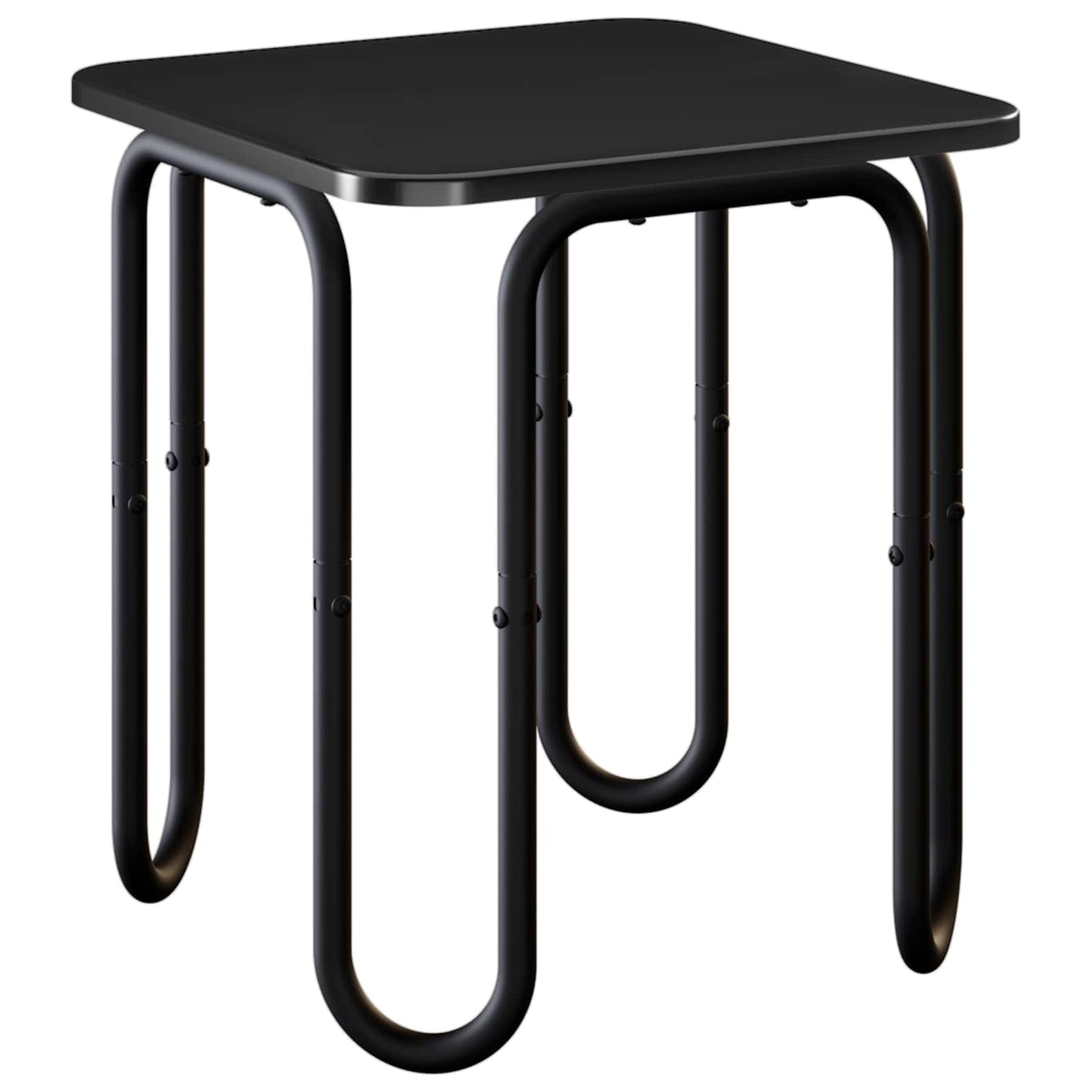 Coffee Table Black 40 x 40 x 45 cm Engineered Wood