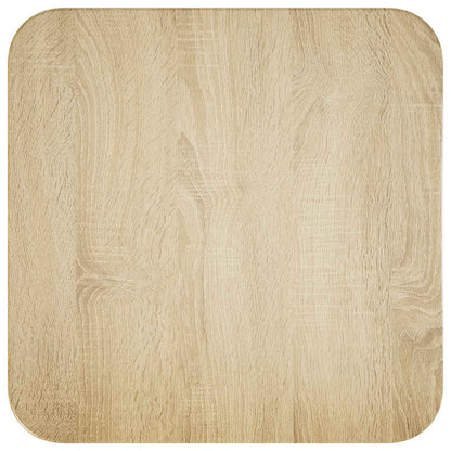 Coffee Table Sonoma Oak 40 x 40 x 45 cm Engineered Wood