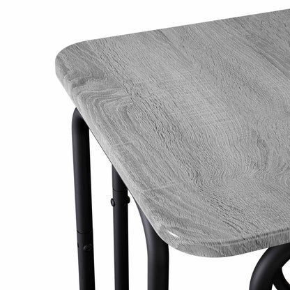 Coffee Table Grey Sonoma 40 x 40 x 45 cm Engineered Wood