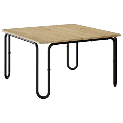 Coffee Table Sonoma Oak 59 x 59 x 45 cm Engineered Wood