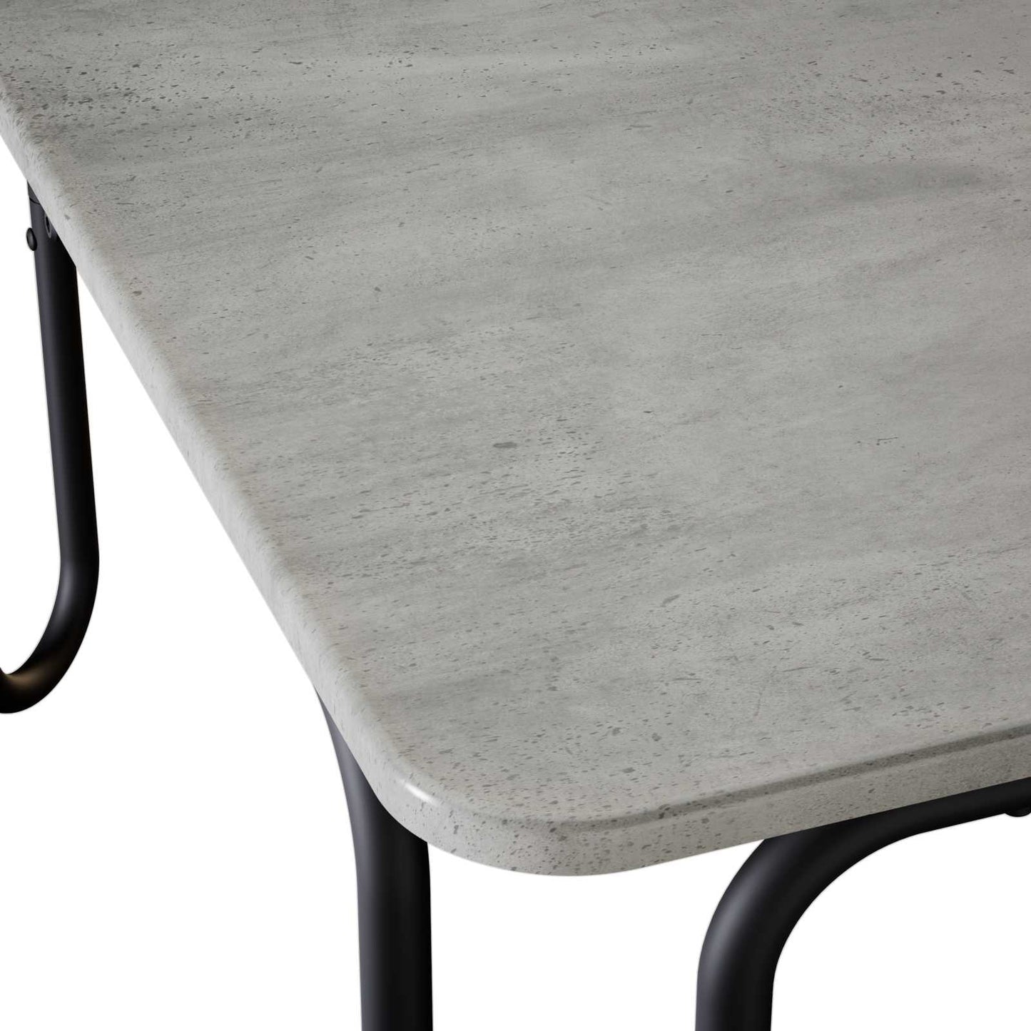 Coffee Table Concrete Grey 59 x 59 x 45 cm Engineered Wood