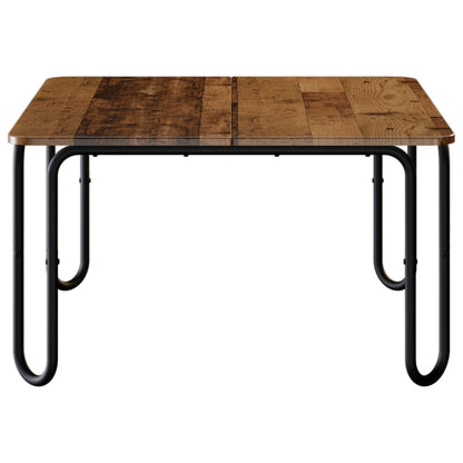 Coffee Table Old Wood 59 x 59 x 45 cm Engineered Wood