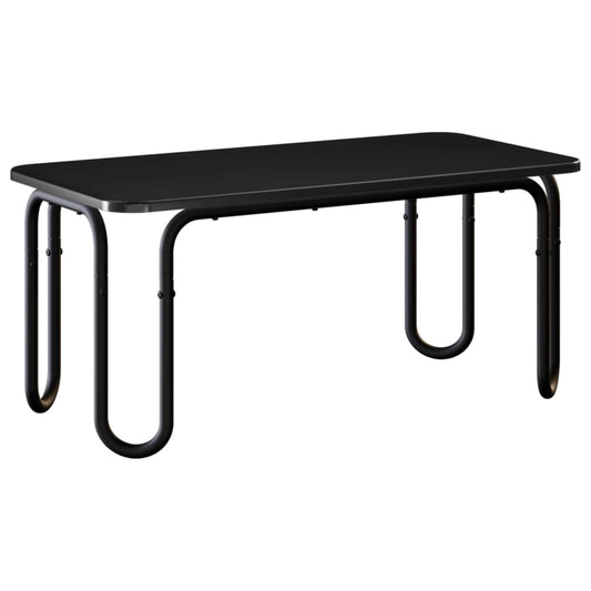 Coffee Table Black 100 x 50 x 45 cm Engineered Wood