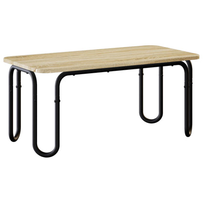 Coffee Table Sonoma Oak 100 x 50 x 45 cm Engineered Wood
