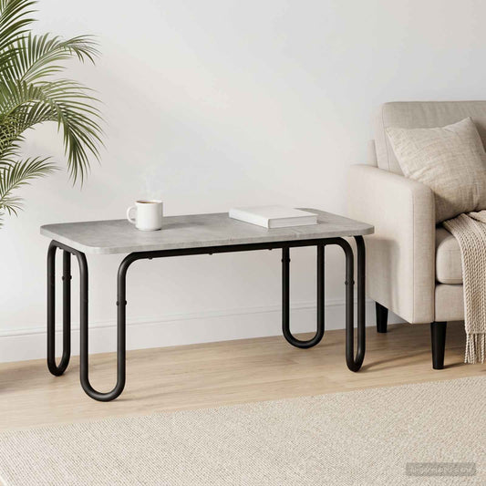 Coffee Table Concrete Grey 100 x 50 x 45 cm Engineered Wood
