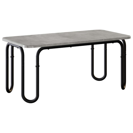 Coffee Table Concrete Grey 100 x 50 x 45 cm Engineered Wood