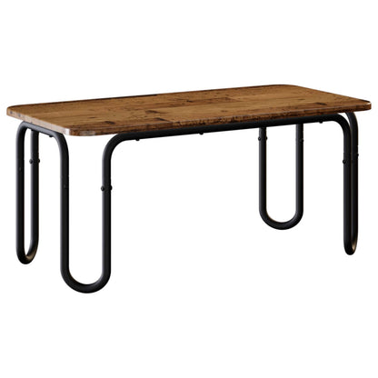 Coffee Table Old Wood 100 x 50 x 45 cm Engineered Wood
