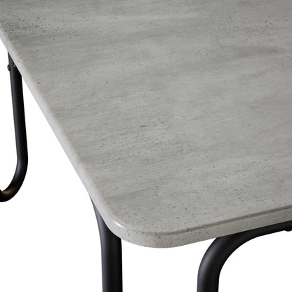 Coffee Table Concrete Grey 79.5 x 79.5 x 45 cm Engineered Wood