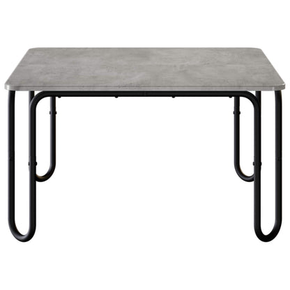 Coffee Table Concrete Grey 79.5 x 79.5 x 45 cm Engineered Wood