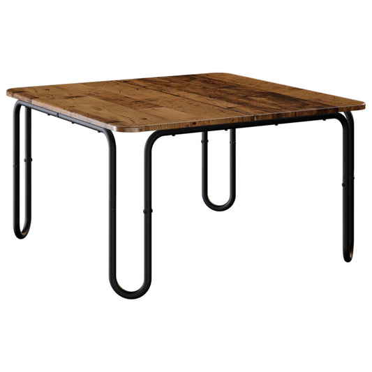 Coffee Table Old Wood 79.5 x 79.5 x 45 cm Engineered Wood