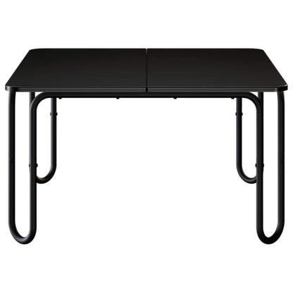 Coffee Table Black 100 x 100 x 45 cm Engineered Wood