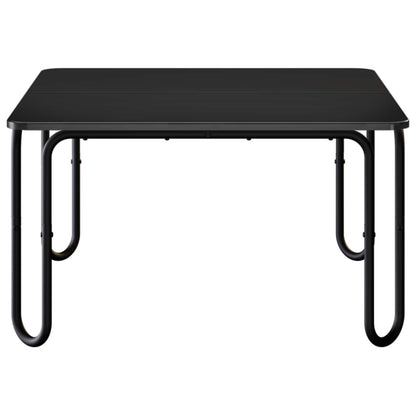 Coffee Table Black 100 x 100 x 45 cm Engineered Wood