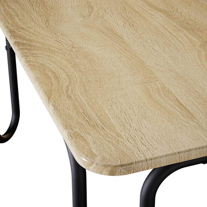 Coffee Table Sonoma Oak 100 x 100 x 45 cm Engineered Wood