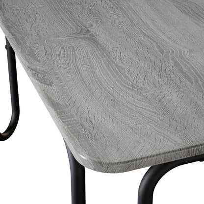 Coffee Table Grey Sonoma 100 x 100 x 45 cm Engineered Wood
