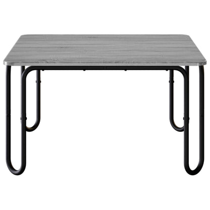 Coffee Table Grey Sonoma 100 x 100 x 45 cm Engineered Wood