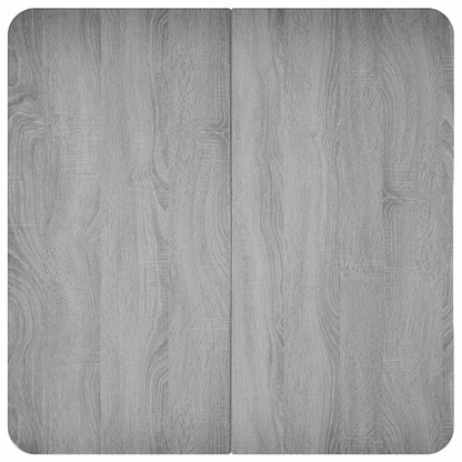 Coffee Table Grey Sonoma 100 x 100 x 45 cm Engineered Wood