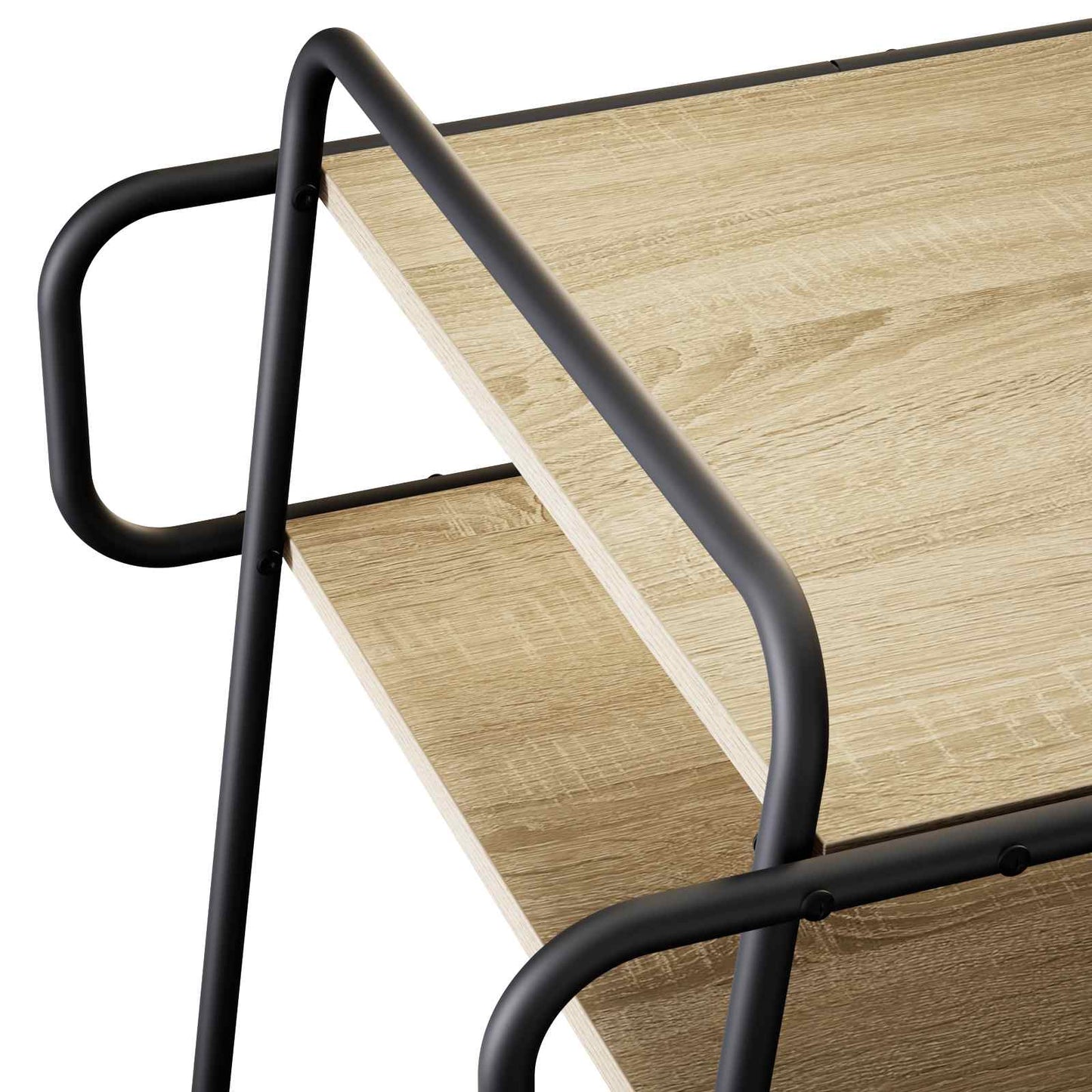 Coffee Table Sonoma Oak 40 x 40 x 51 cm Engineered Wood