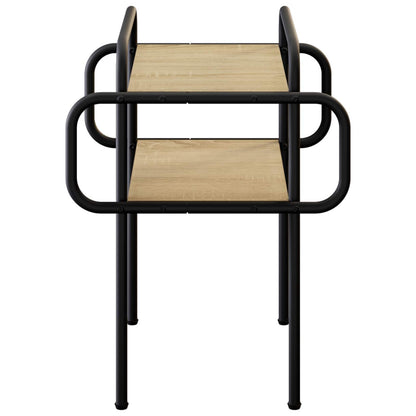 Coffee Table Sonoma Oak 40 x 40 x 51 cm Engineered Wood