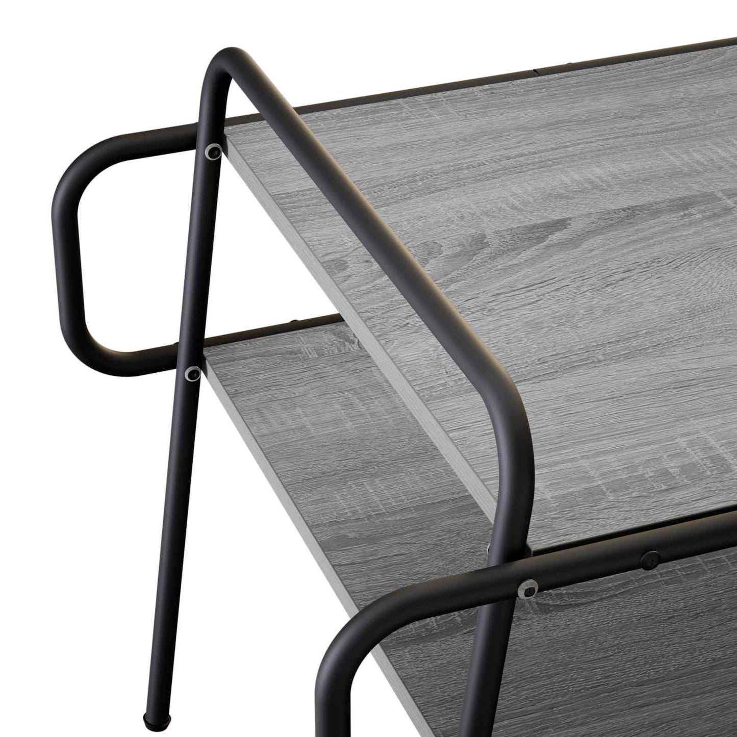 Coffee Table Grey Sonoma 40 x 40 x 51 cm Engineered Wood