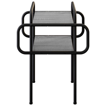 Coffee Table Grey Sonoma 40 x 40 x 51 cm Engineered Wood