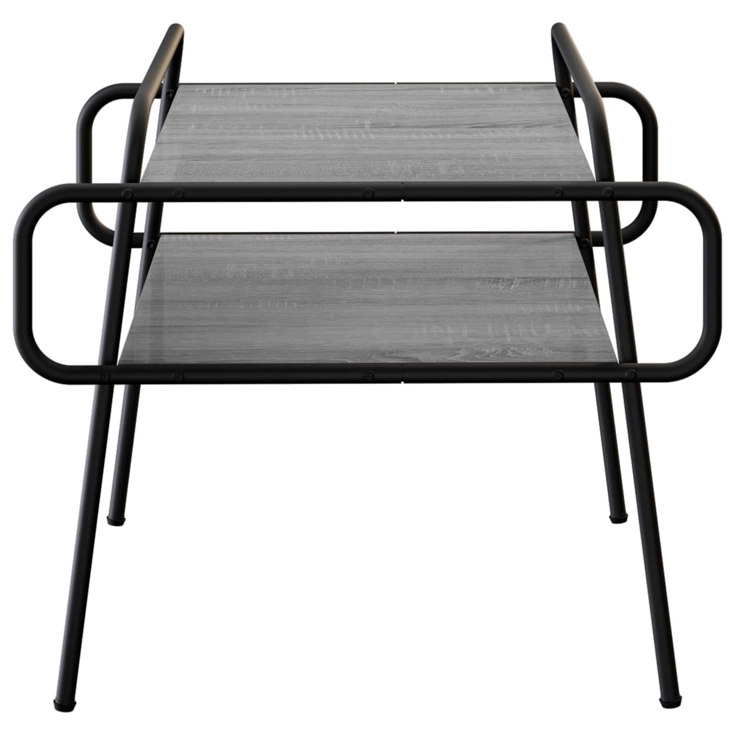 Coffee Table Grey Sonoma 50 x 50 x 51 cm Engineered Wood