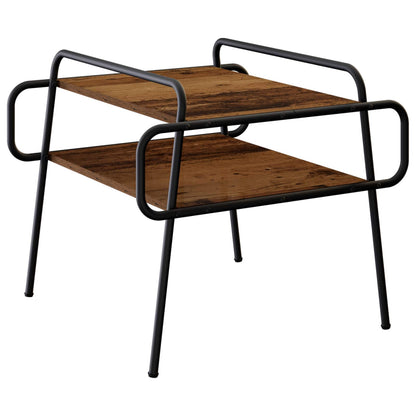 Coffee Table Old Wood 50 x 50 x 51 cm Engineered Wood