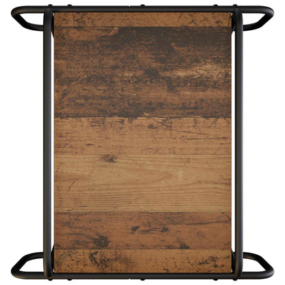 Coffee Table Old Wood 50 x 50 x 51 cm Engineered Wood