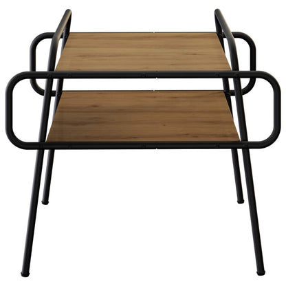 Coffee Table Artisan Oak 50 x 50 x 51 cm Engineered Wood