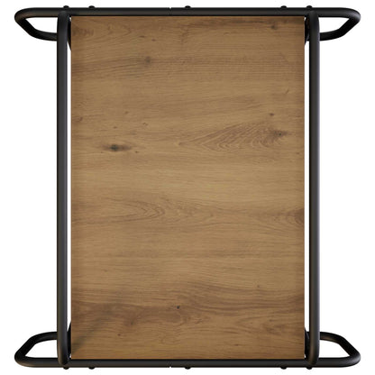 Coffee Table Artisan Oak 50 x 50 x 51 cm Engineered Wood