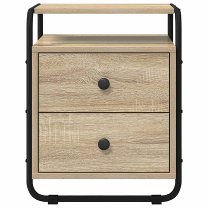 Bedside Cabinet Sonoma Oak 40 x 36.5 x 50 cm Engineered Wood