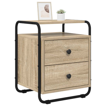Bedside Cabinet Sonoma Oak 40 x 36.5 x 50 cm Engineered Wood