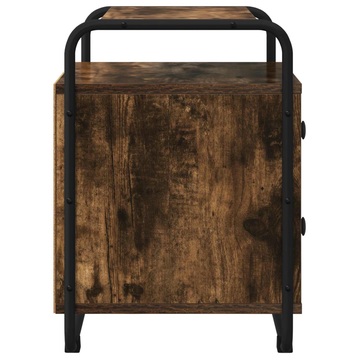Bedside Cabinet 2 pcs Smoked Oak 40 x 36.5 x 50 cm