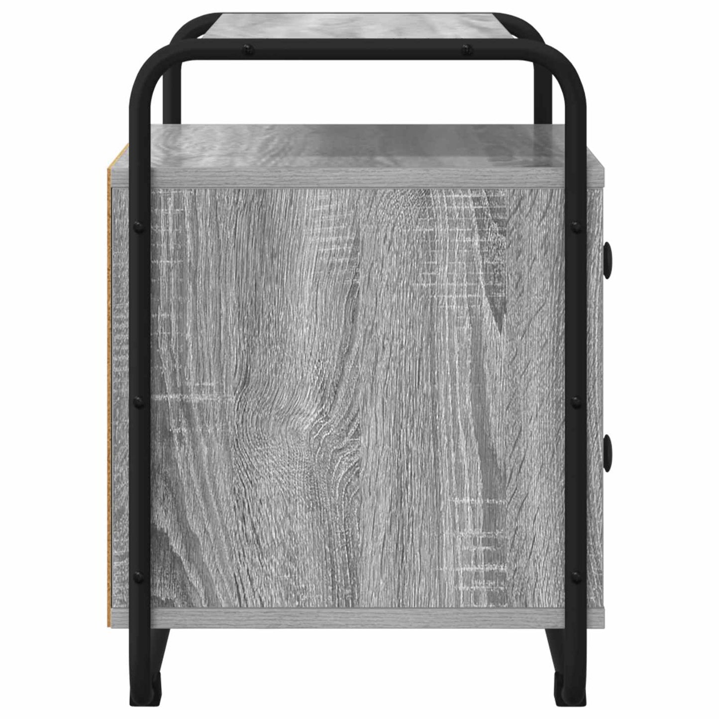 Bedside Cabinet Grey Sonoma 40 x 36.5 x 50 cm Engineered Wood