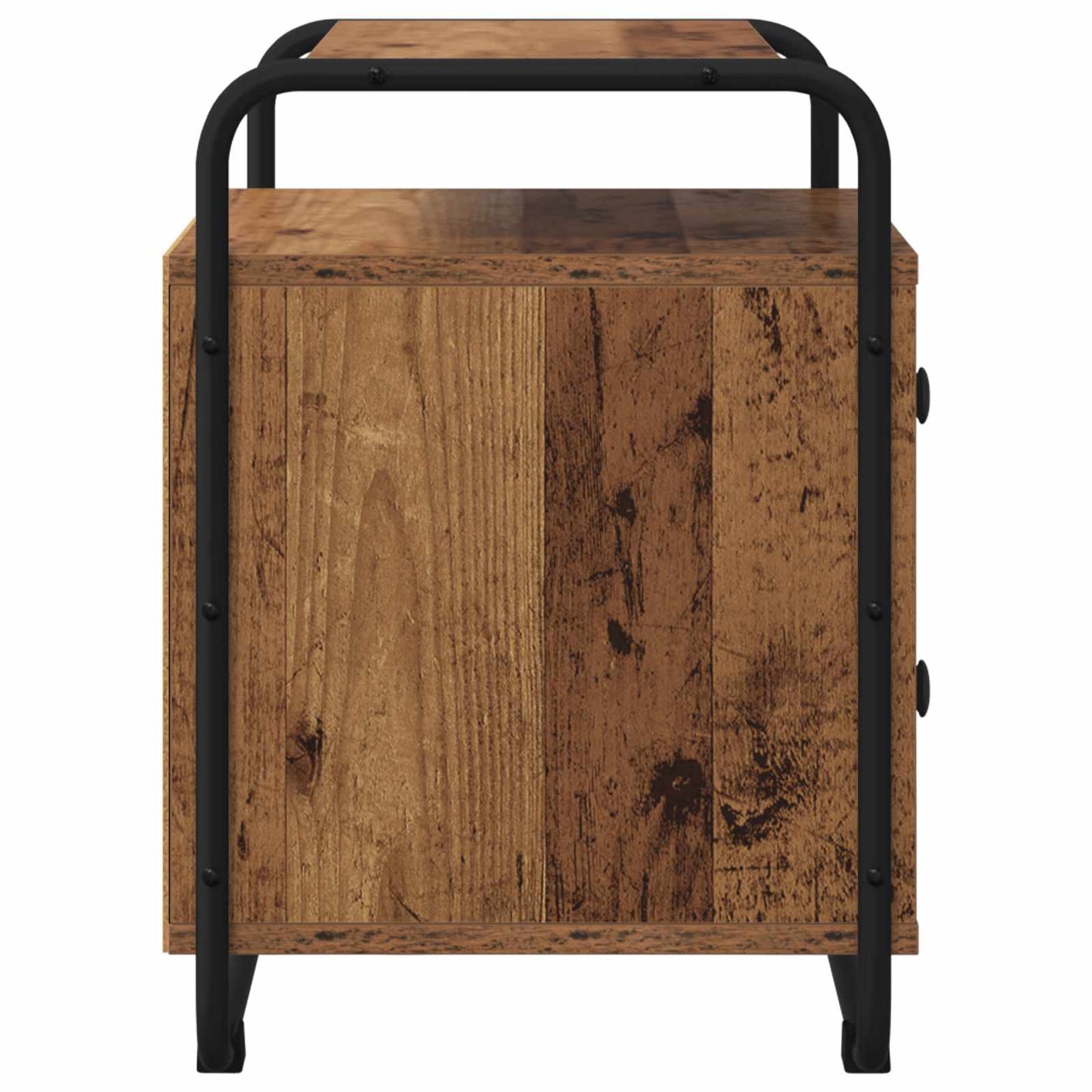 Bedside Cabinet Old Wood 40 x 36.5 x 50 cm Engineered Wood