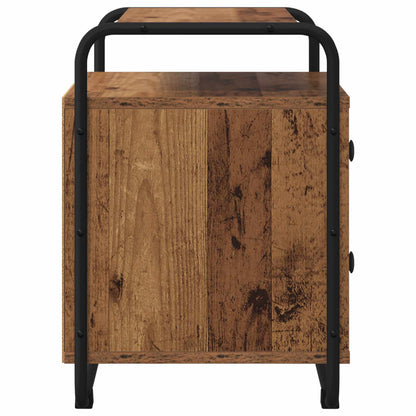 Bedside Cabinet Old Wood 40 x 36.5 x 50 cm Engineered Wood