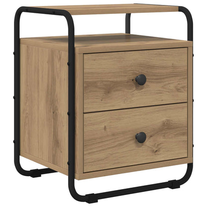 Bedside Cabinet 2 pcs Artisan Oak 40 x 36.5 x 50 cm